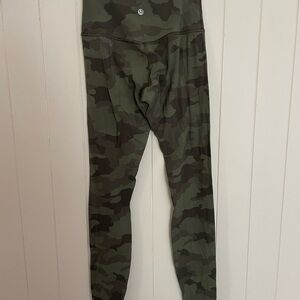 Lululemon camo align leggings